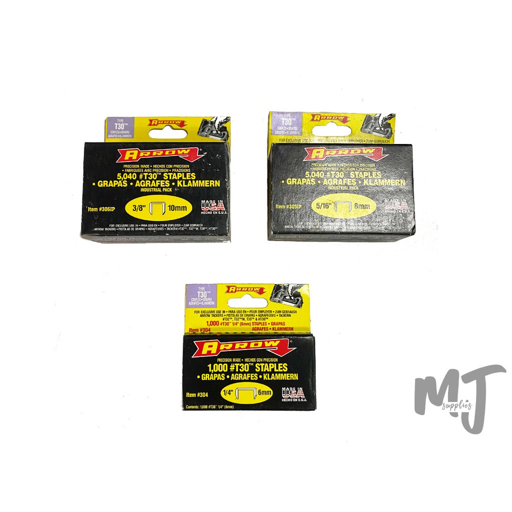 !!Bargain!! Arrow Gun Tacker Staple Wire T50/T30/T25/T20 Shopee