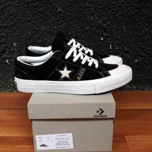 Converse One Star Pro Alexis Black Premium Quality Import Shoes Made In  Vietnam / Unisex | Shopee Philippines