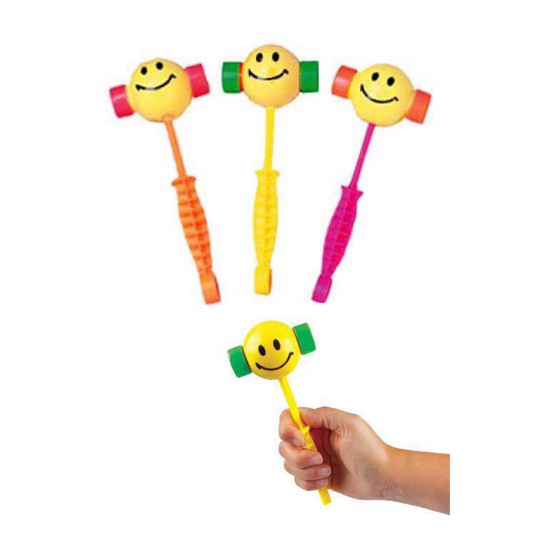 Smiley FACE GROAN HAMMER (Children's Toys) | Shopee Philippines