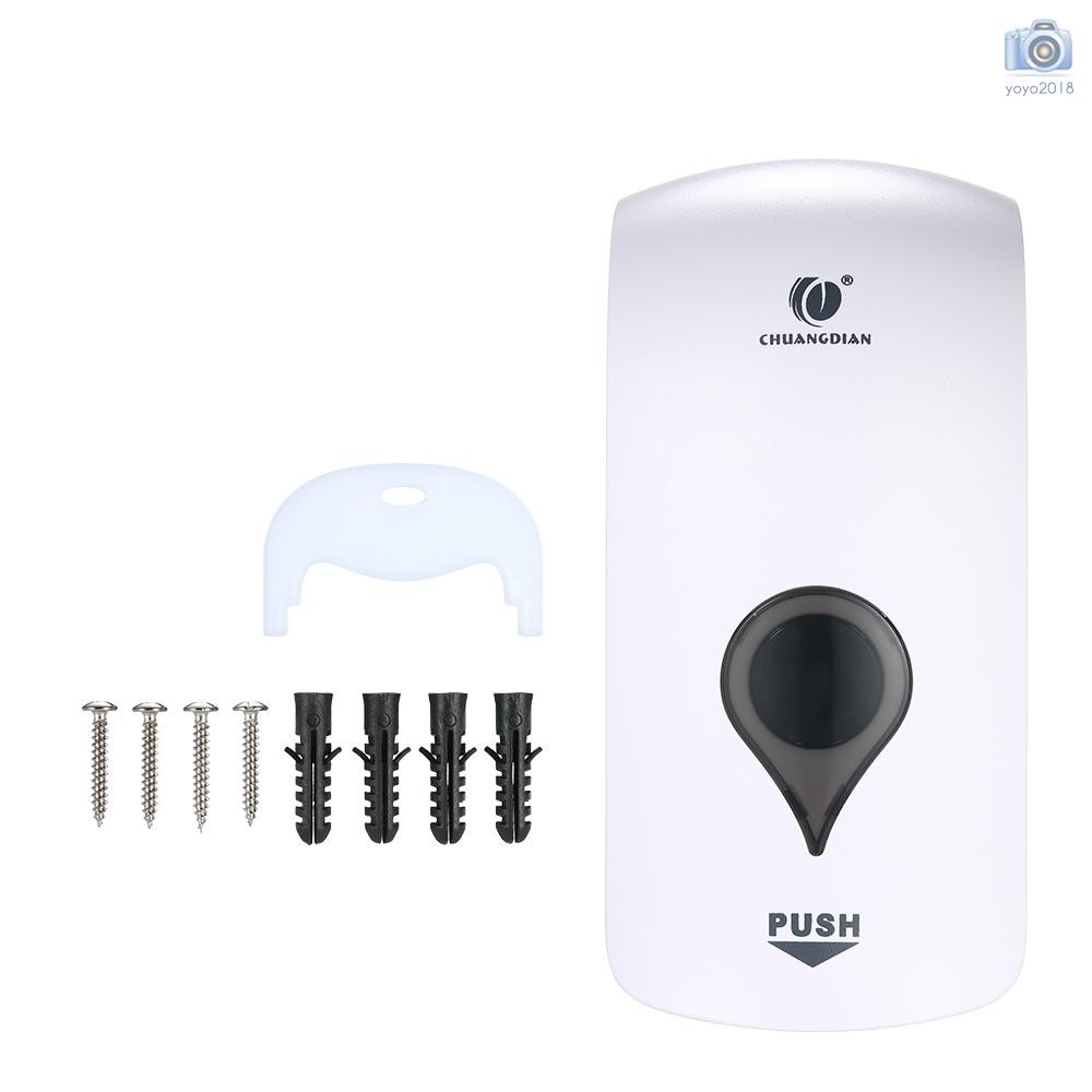 CHUANGDIAN 1000ml Wall Mounted Soap Dispenser Spray Type Rinse-free ...