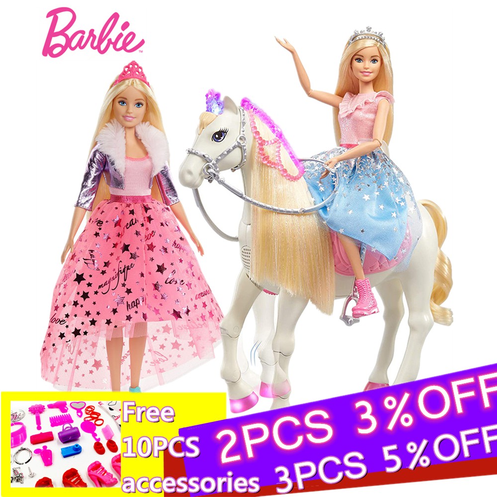 Barbie prince discount and shimmer horse