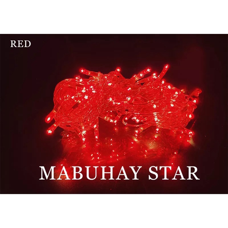 80 LED MABUHAY STAR CHRISTMAS RICE LIGHT Shopee Philippines