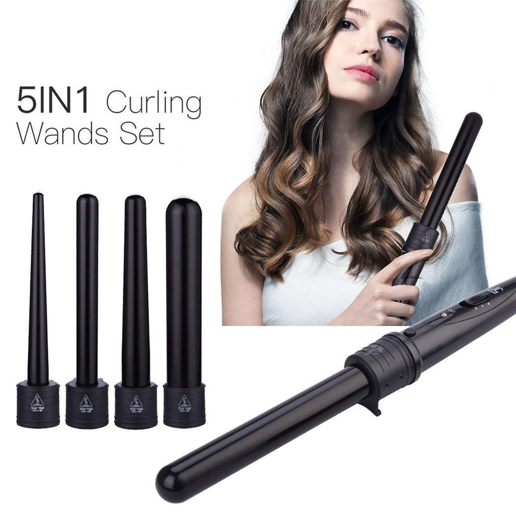 DODO 5 in 1 Hair Curler Multi Size Roller curling iron Free Heat ...