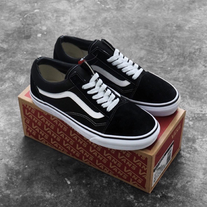 Vans old skool outlet classic black white original