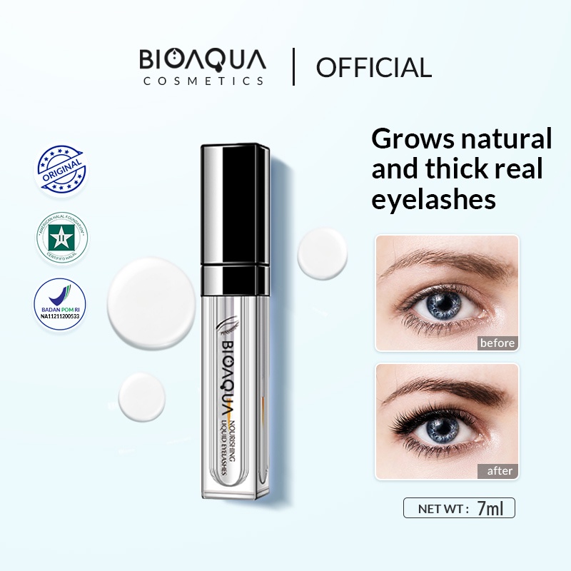 Bioaqua Cosmetics Nourishing Liquid Eyelashes Serum 7ml Shopee