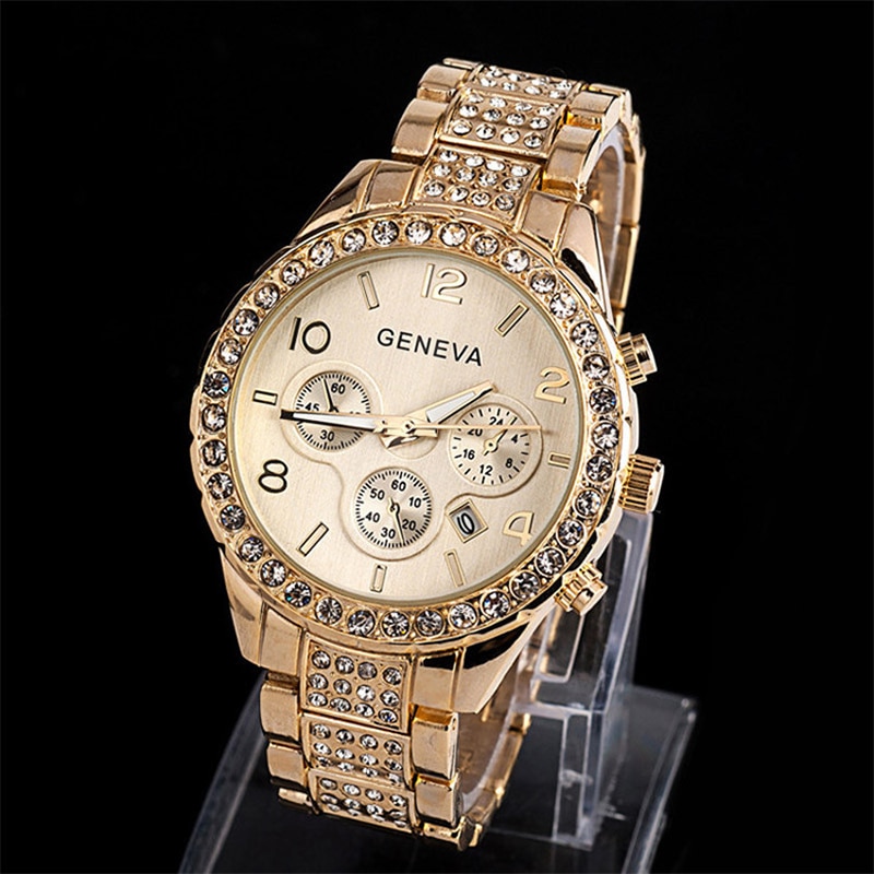 Geneva rhinestone online watch