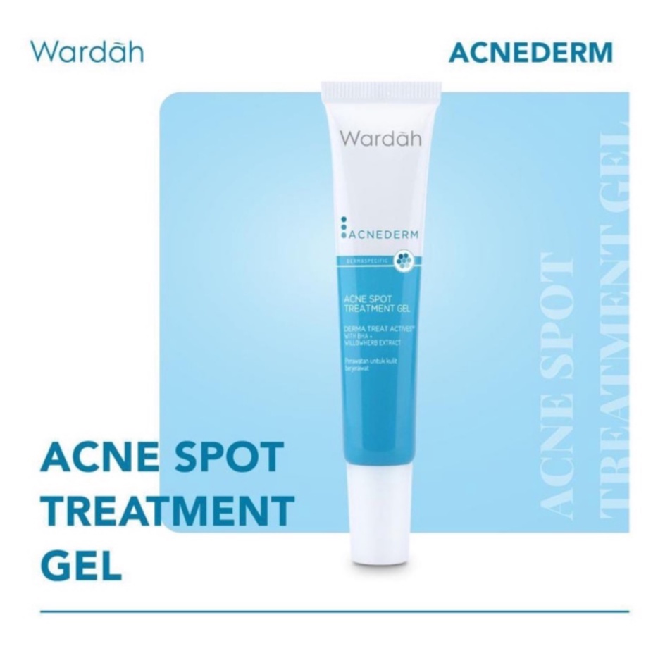 Wardah Acnederm Acne Spot Treatment Gel 15ml | Shopee Philippines