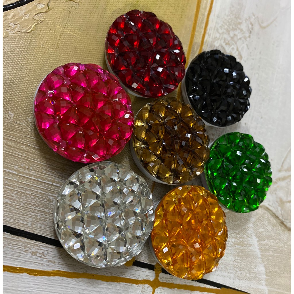 COD Colorful Glass Pop Socket (Universal) | Shopee Philippines