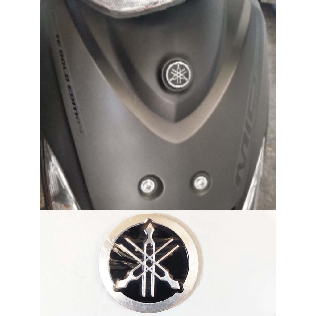 MOTORCYCLE 3d STICKER for YAMAHA MIO LOGO ALLOY | Shopee Philippines