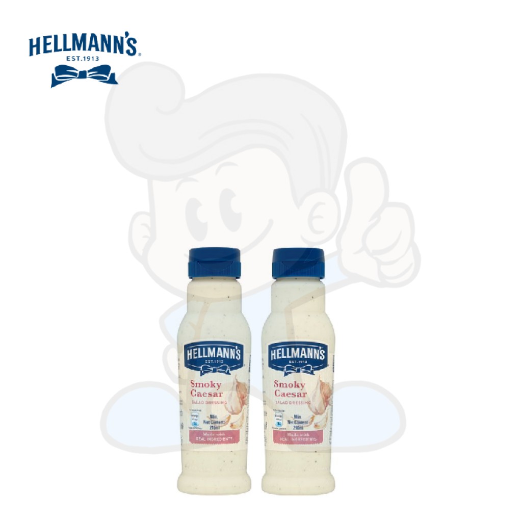 Hellmann's Smoky Caesar Salad Dressing (2 x 210 ml) Shopee Philippines
