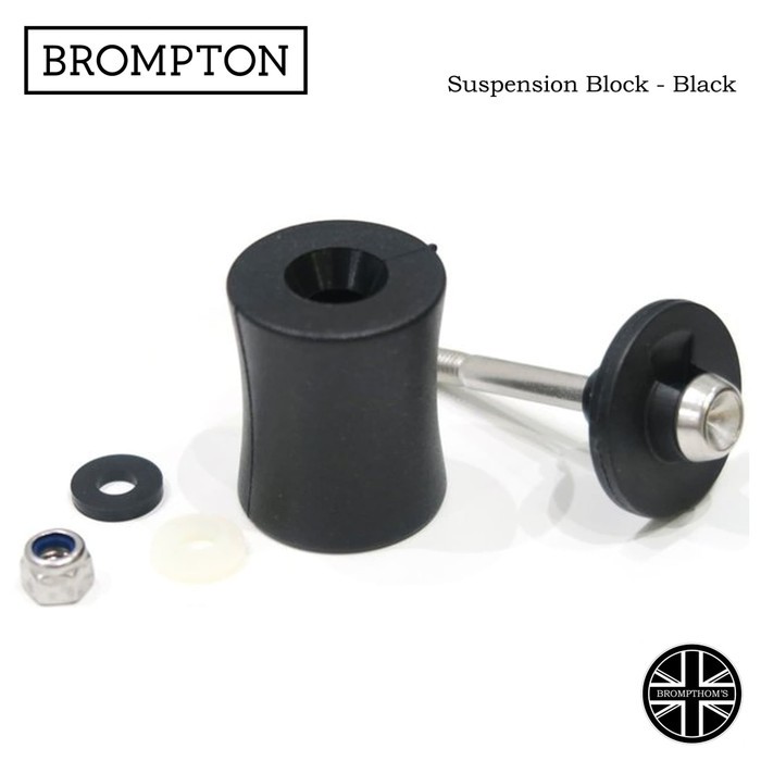 Brompton Suspension Block Assembly Black - Original (New) | Shopee ...