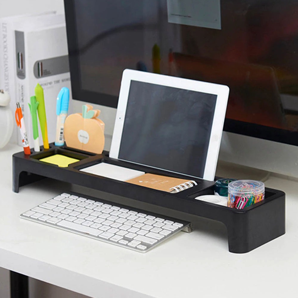 desktop display rack office table storage rack desk organizer holder ...