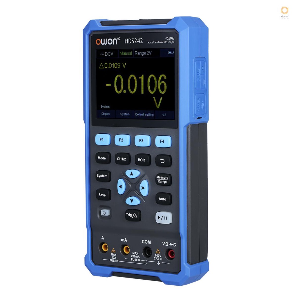 QUT OWON Handheld Oscilloscope Multimeter 2CH 40MHz Bandwidth 20000 ...