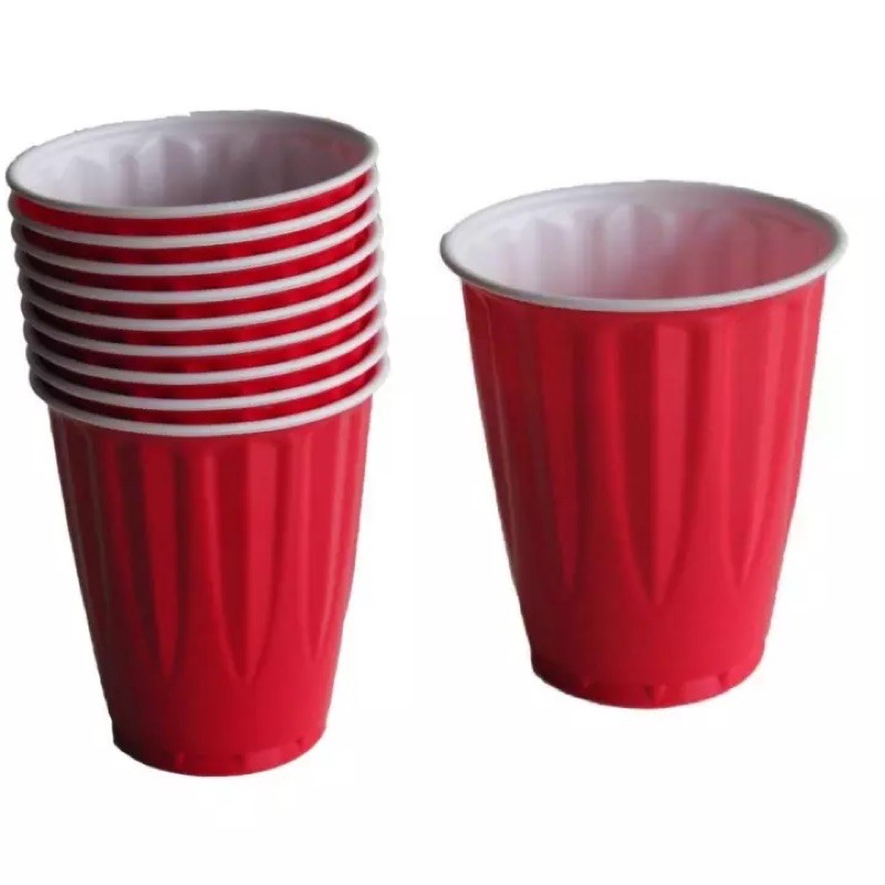 Big Red Cups 18oz (10 pcs/pack) | Shopee Philippines