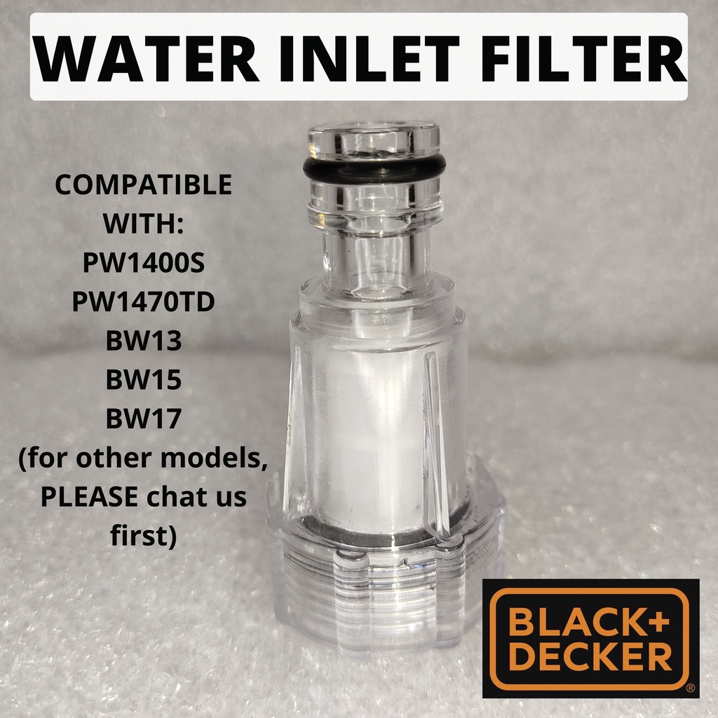 BLACK AND DECKER WATER INLET FILTER FOR PRESSURE WASHER ACCESSORIES