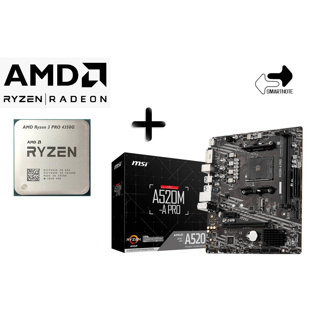 Amd ryzen 3 pro best sale 4350g motherboard