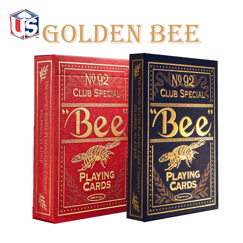 Bee Gold Edition Playing Cards Bicycle Deck Card Games Magic
