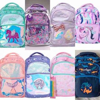 Smiggle Backpack color unicorn Believe School bag Children s