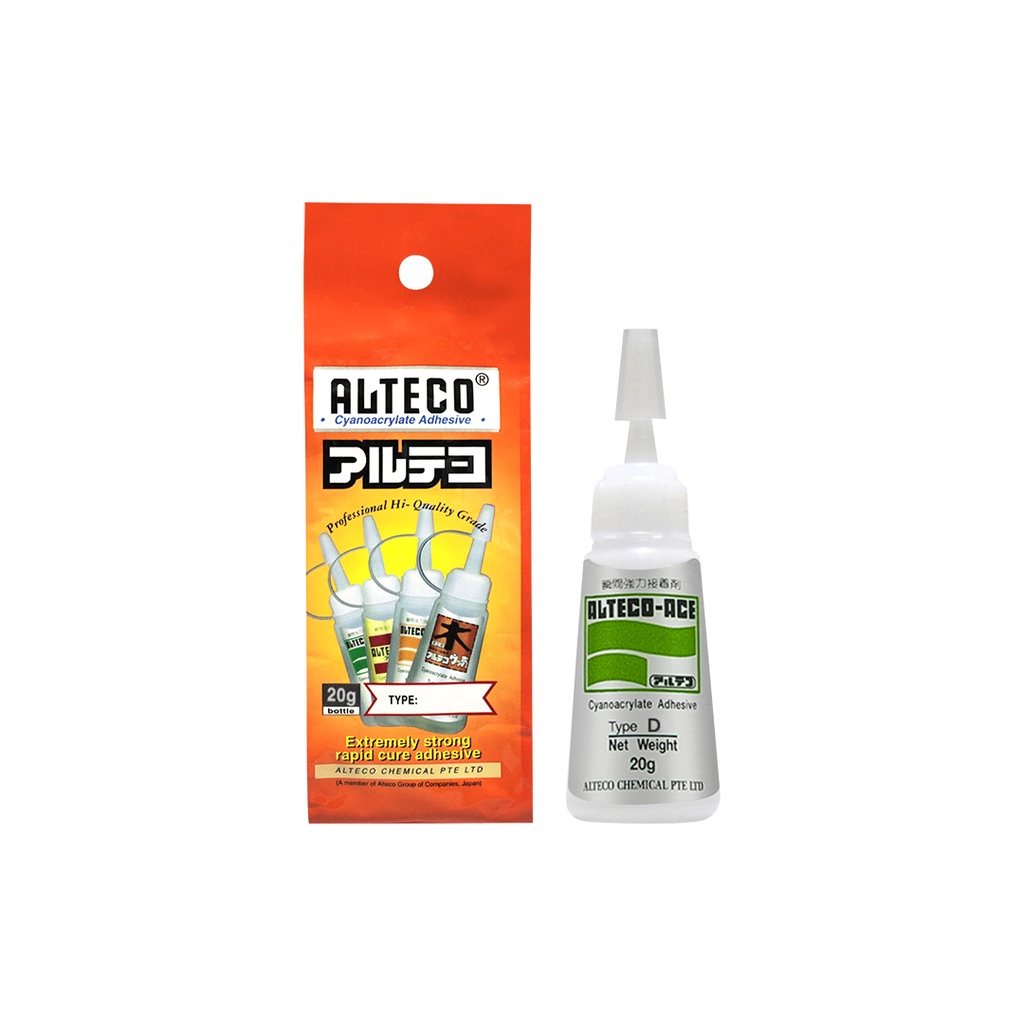 ALTECO Cyanoacrylate Adhesive Type D 20G Shopee Philippines