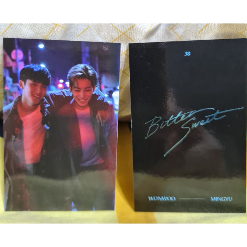 Seventeen Wonwoo - Mingyu Bitter Sweet Trading Card | Shopee