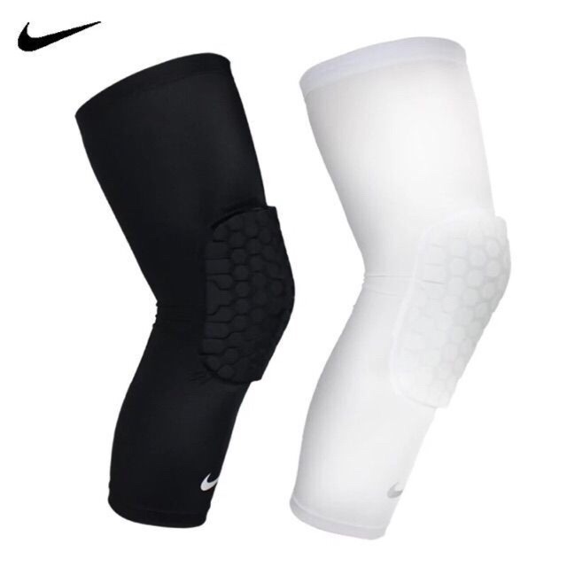 Nike NBA White Silk Kneepad Leg Sleeve Soft Fabric Sports Padded Strong  Collision Basketball Crash Proof Premium Best Breathable Outdoor Men's,  Men's Fashion, Activewear on Carousell