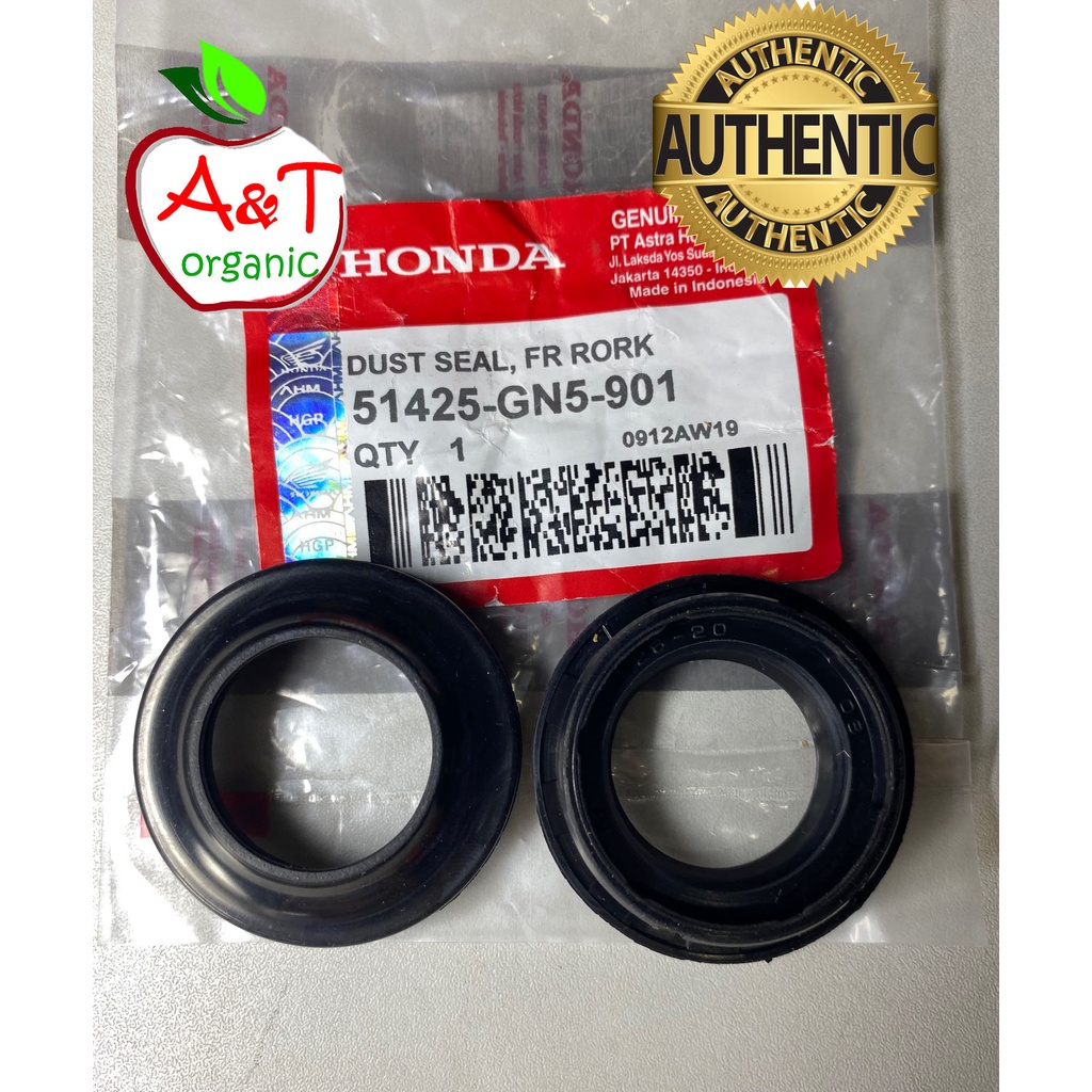 Genuine Honda Fork Seal Set (2) - 37x48x11 - Fits CR125R, CR250R, GL1000 Gold Wing & More (51495-467-405)