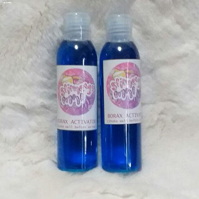 Slime & Squishy Toys ☢100 ml. Colored Slime Borax Activator Nontoxic