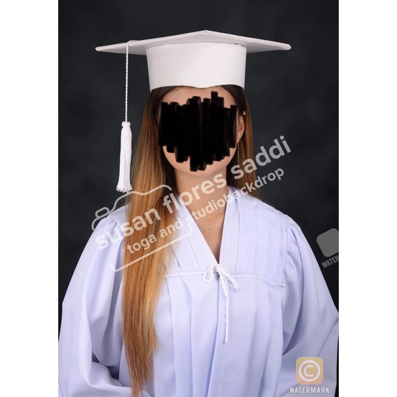 white graduation toga | Shopee Philippines