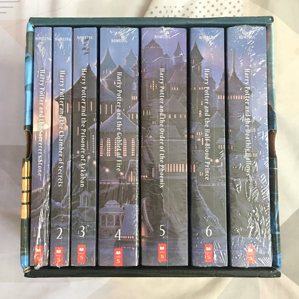 Harry Potter boxed set Castle Edition by JK Rowling Shopee