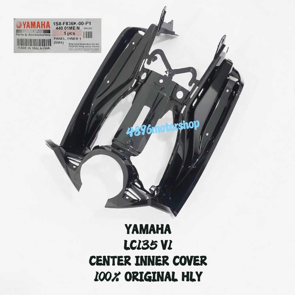 YAMAHA LC135 V1 LC 135 INNER LEG SHIELD CENTER COVER INNER PANEL 1 1S8 ...