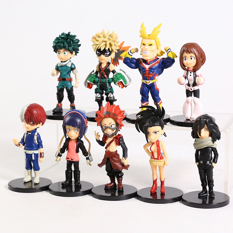 My Hero Academia Izuku Katsuki Shoto All Might Ochaco Kyoka Yaoyorozu ...