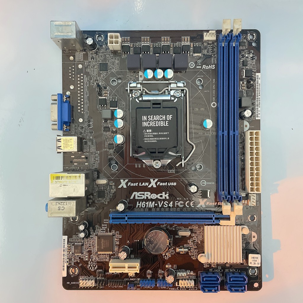 ASRock H61M-VS4 LGA1155 DDR3 RAM 16G h61 h61m Integrated graphics ...