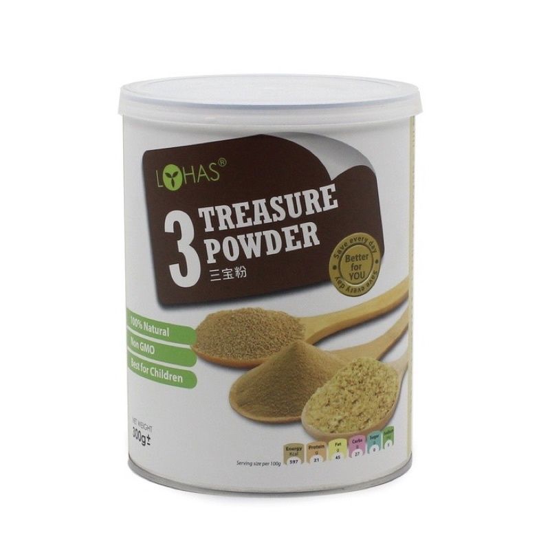 Lohas Three Treasure Powder 300g 三宝粉 | Shopee Philippines