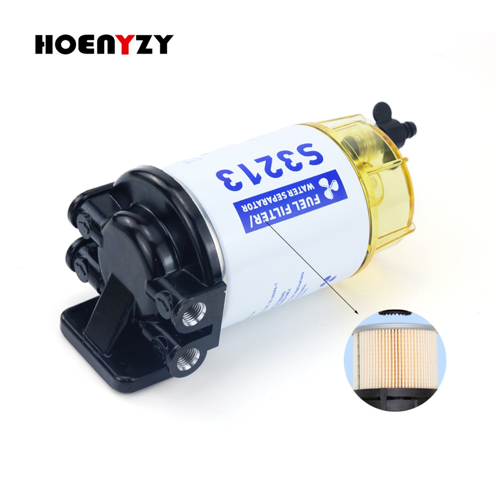 S3213 Fuel Water Separator Filter Assembly Compatible with Outboard