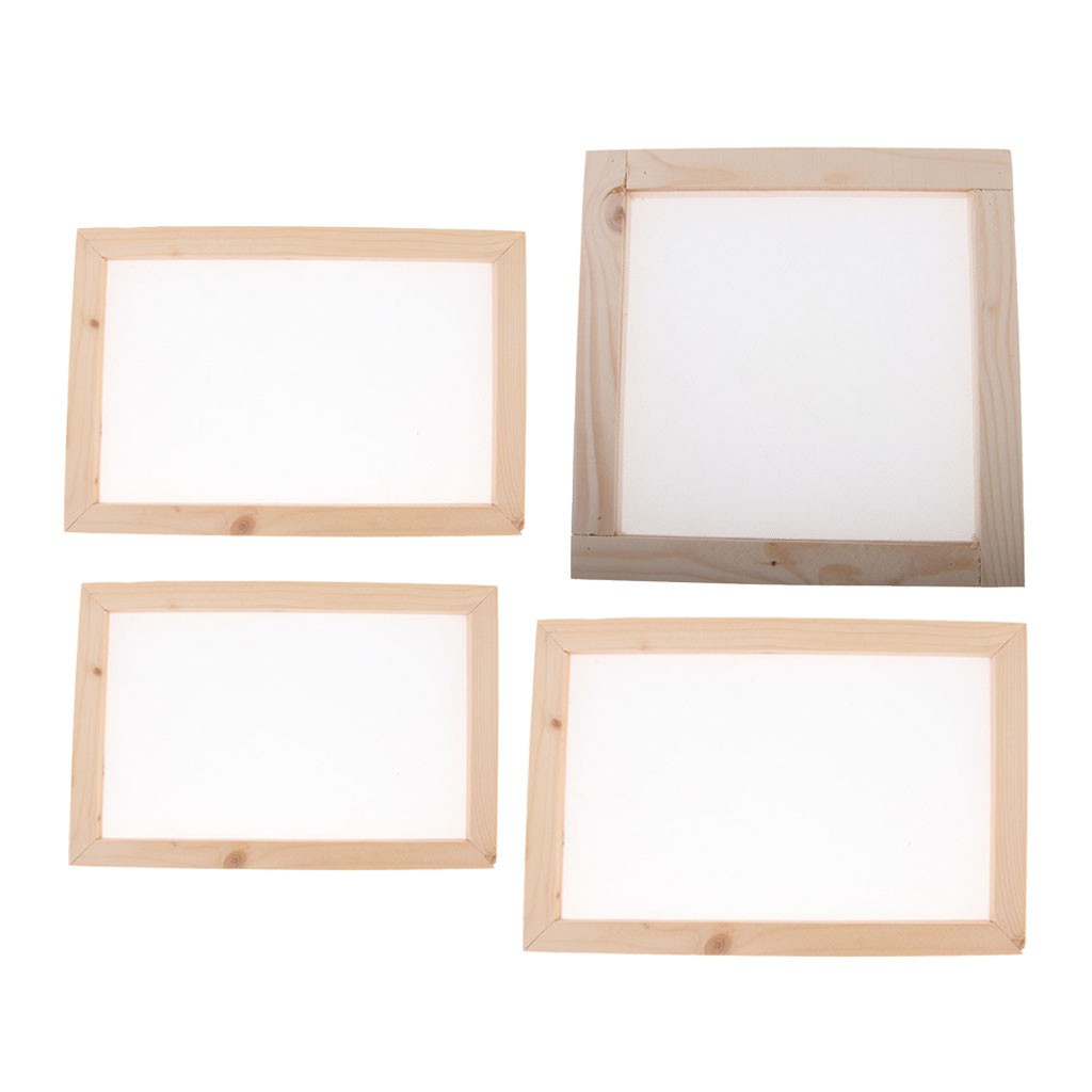 Wooden Paper Making Papermaking Mould Frame Screen Tools for Paper ...