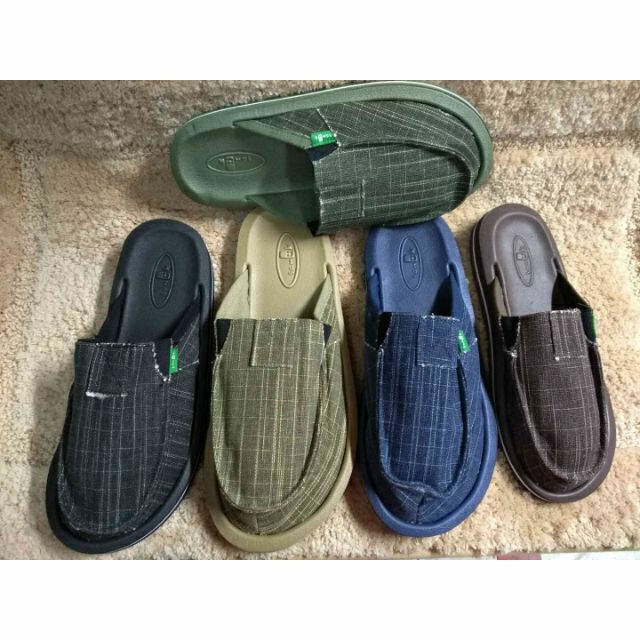 sanuk half shoes slip on for men Shopee Philippines