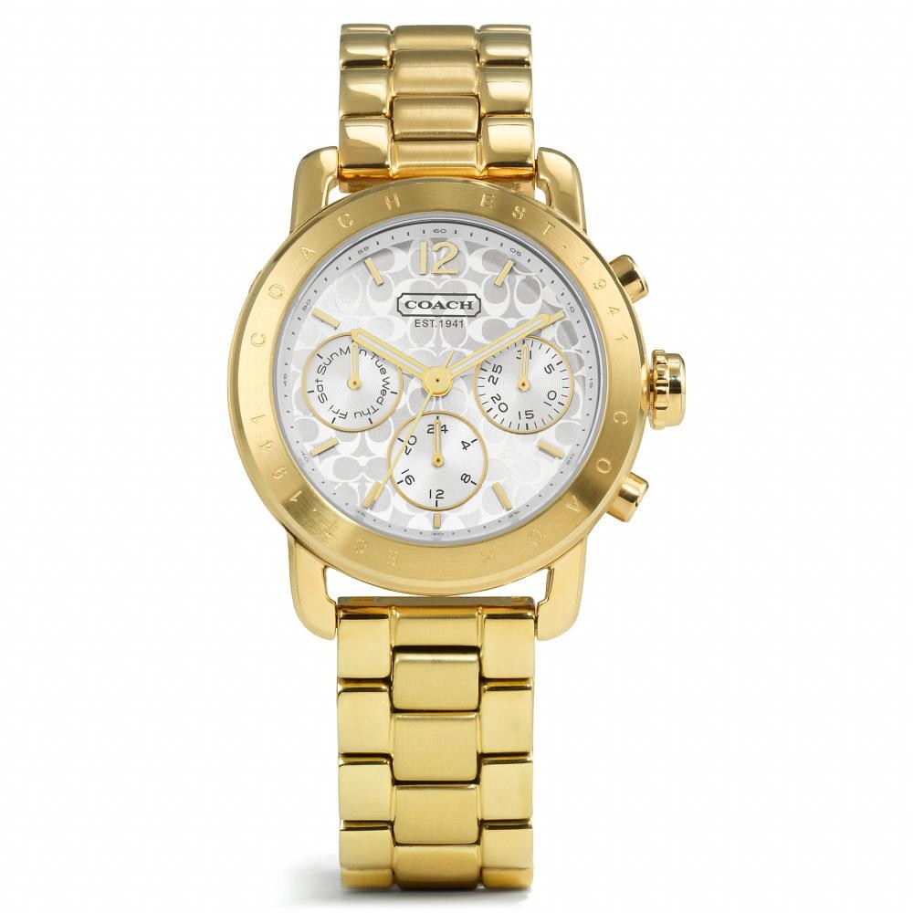 Coach leatherware clearance watch