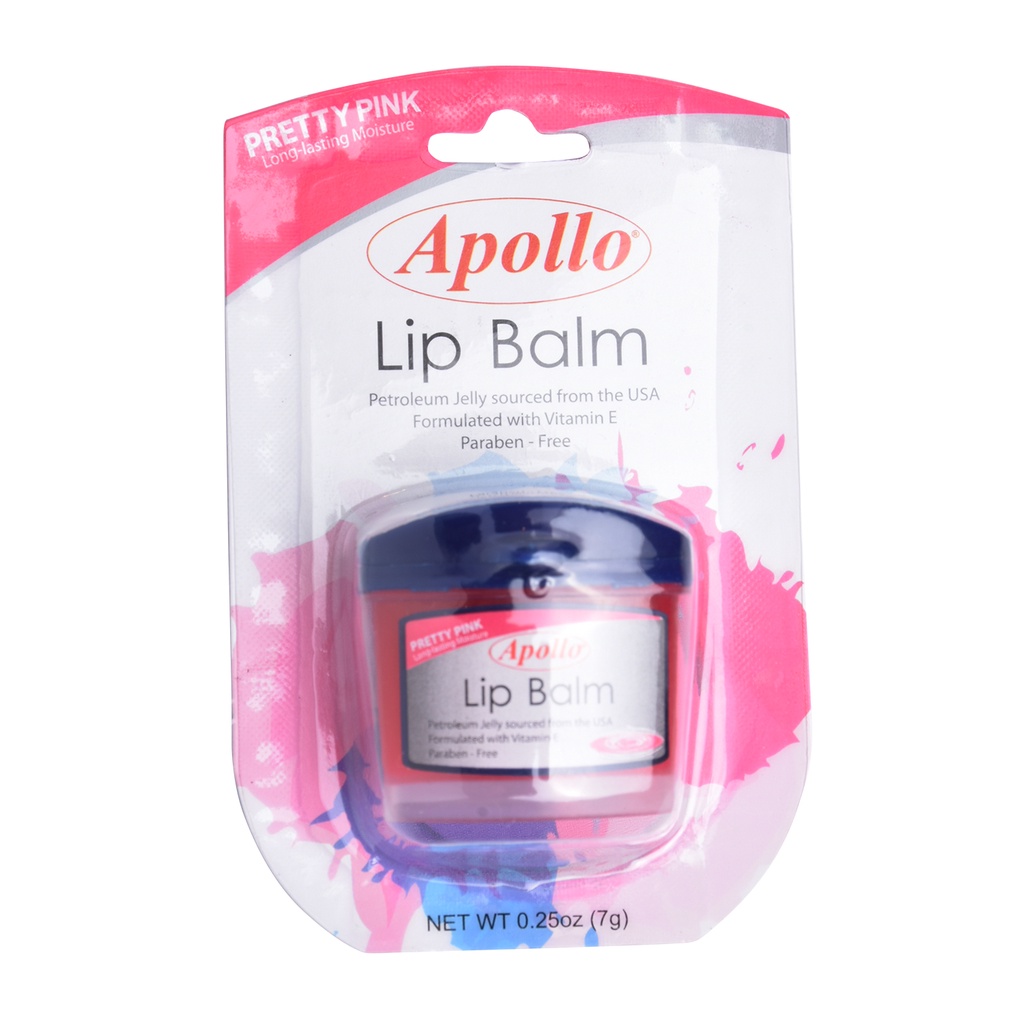 APOLLO Lip Balm Pretty Pink 7g Shopee Philippines