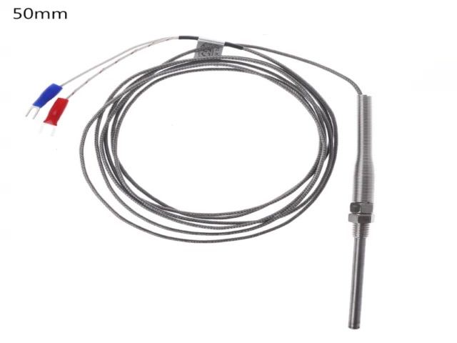 Star K Type Thermocouple Spring Type Temperature Sensor Probe M8 Thread ...