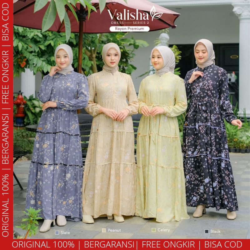 Valisha DRESS, SUPER ADEM PREMIUM MATERIAL BY LATISZA | Shopee Philippines