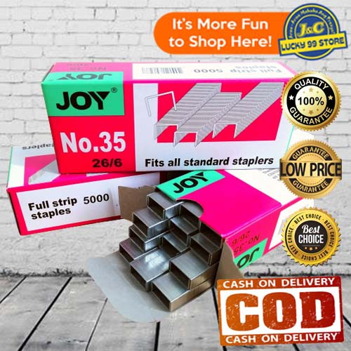 Joy Staple Wire 26/6 Number 35 Heavy Duty Stapler Wire 35 Shopee