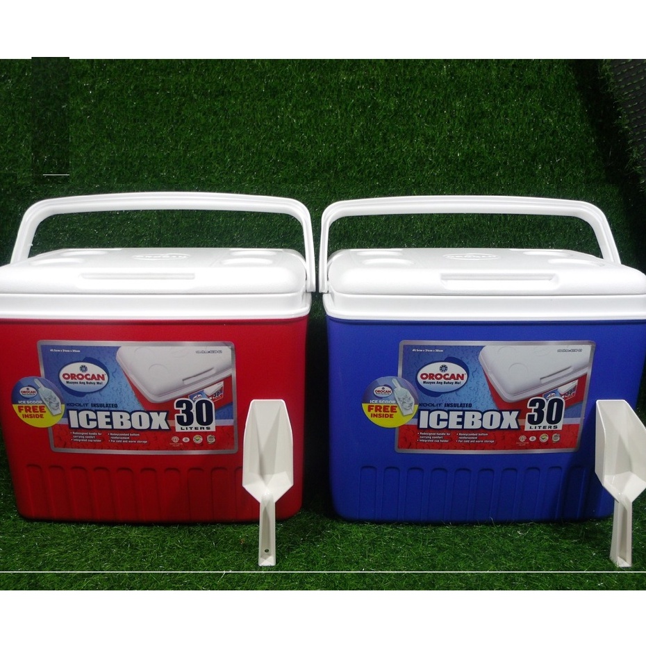 Orocan 92302 Ice box IceBox Cooler Chest Insulated 30L w/free ice