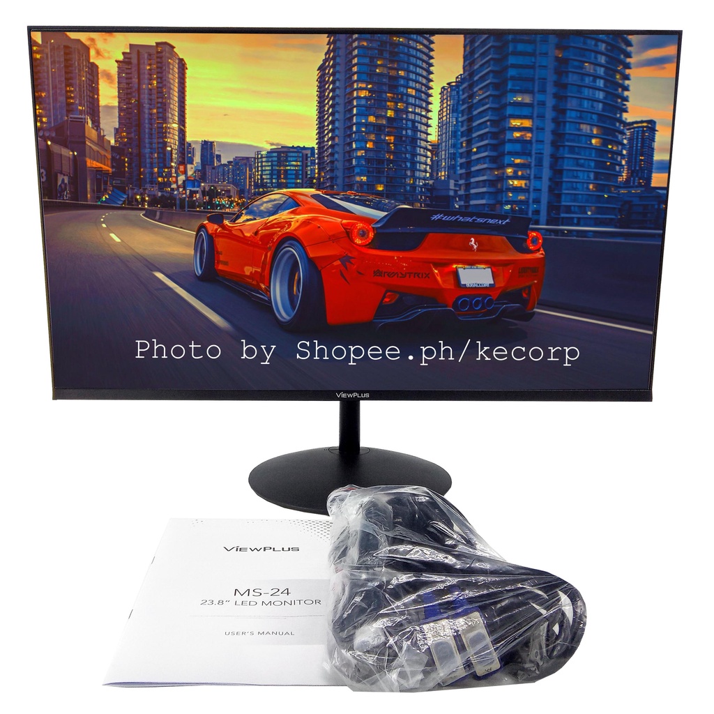 ViewPlus MS-24 LED Monitor 23.8 75Hz 1920 x 1080 CONNECTOR VGA/HDMI ...