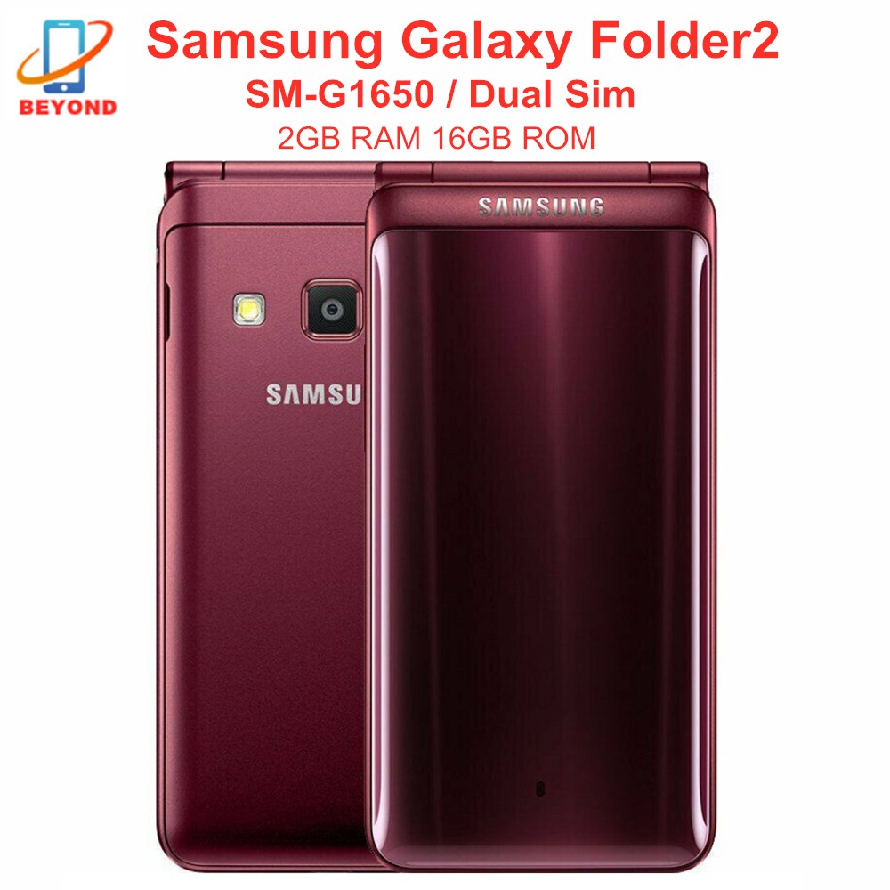 Samsung Galaxy Folder 2 G1650 Dual Sim 2/16gb - Black