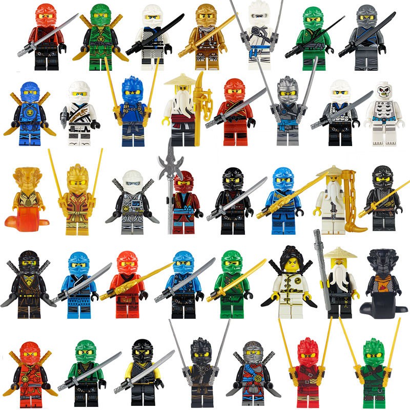 50 Pcs Minifigures Mini Toys Action Figures Kids Education Toys Gift ...