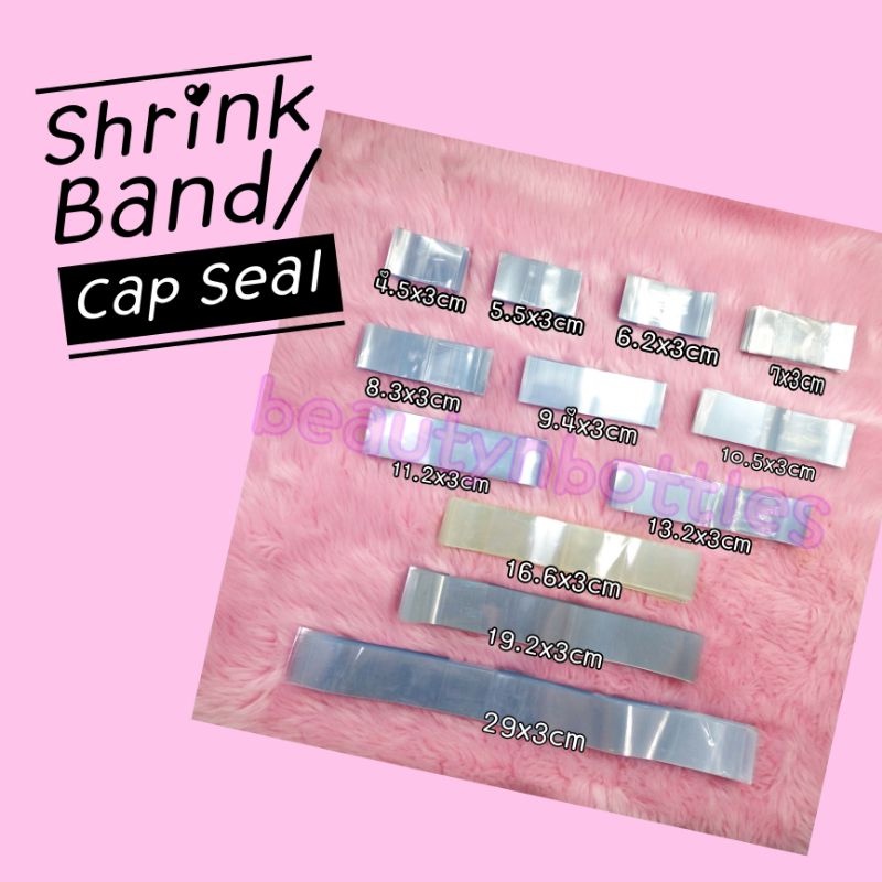 Shrink Bands (cap seal/100pcs per bundle) | Shopee Philippines