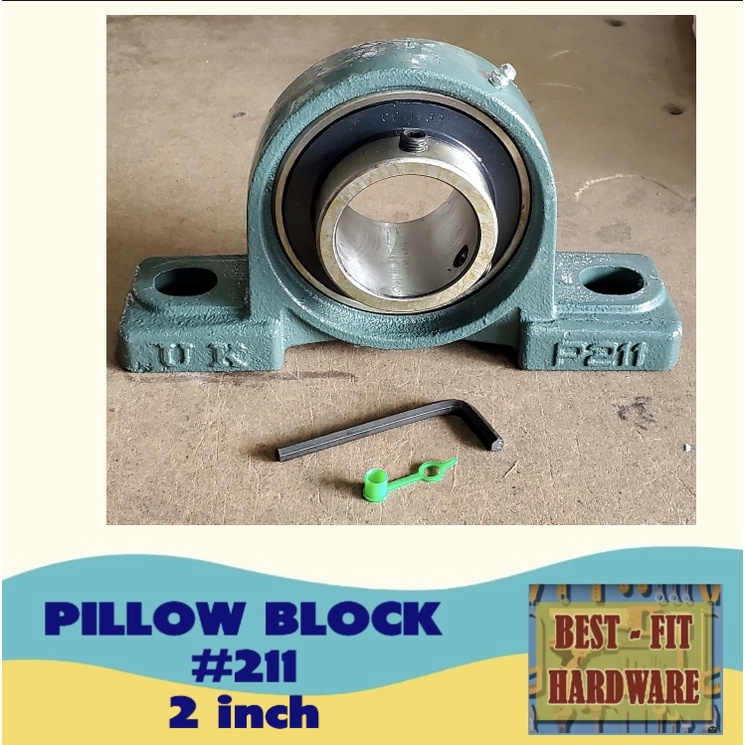 PILLOW BLOCK BEARING #211 - 2 INCH PER PIECE / WHOLESALE | Shopee ...