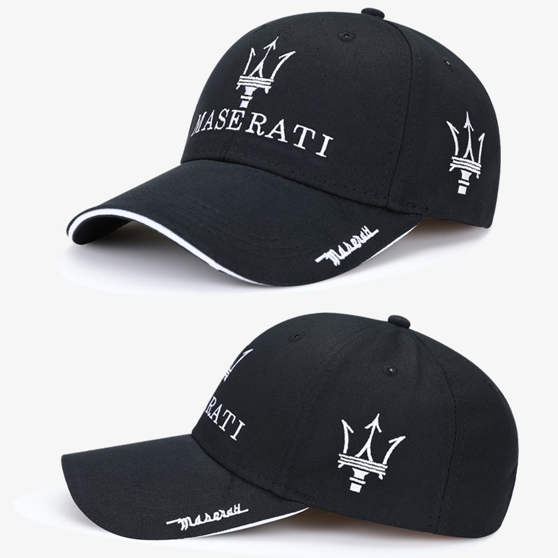 Maserati logo car hat male commemorative cap sun shade racing team