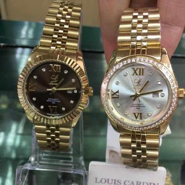 Louis cardin outlet swiss precision watches