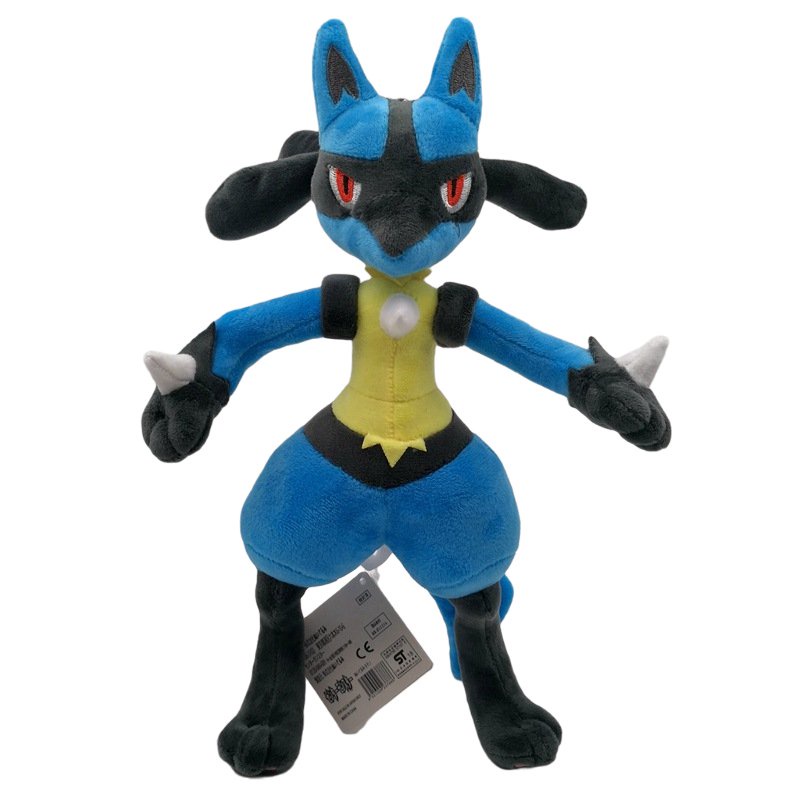 New TAKARA TOMY Pokemon Go Anime Pocket Monster Mega Lucario Plush Toys ...